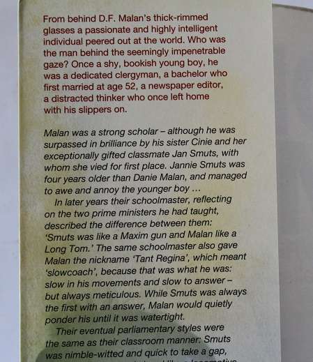 D.F. Malan and the Rise of the Afrikaner Nationalism by Lindie Koorts