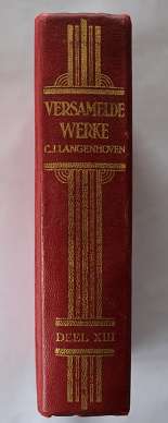 Versamelde werke deel XIII van C.J. Langenhoven