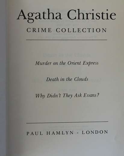 Agatha Christie crime collection