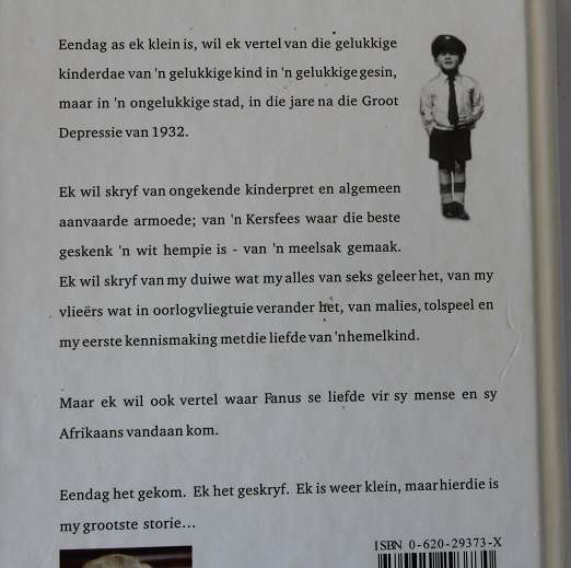 Tiesj deur Fanus Rautenbach. Weerkaatsings vanmelewe.