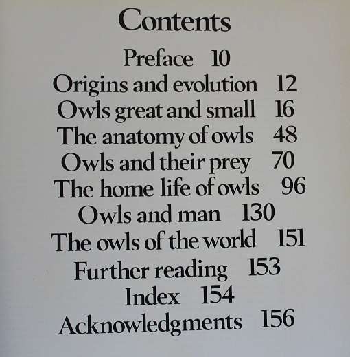 A Natural history of owls by Michael Everett