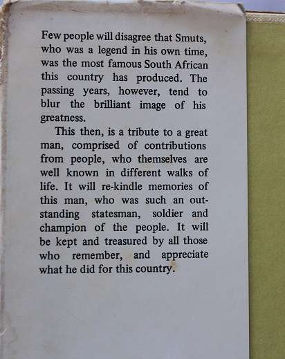 Jan Smuts remembered by Zelda Friedlander. A centennial tribute.