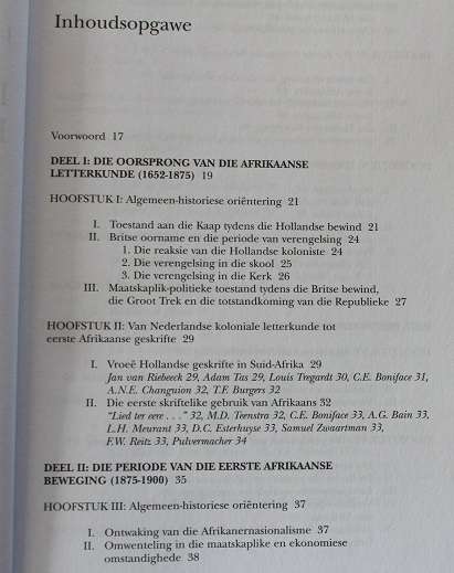Die Afrikaanse literatuur 1652-2004 deur J.C. Kannemeyer