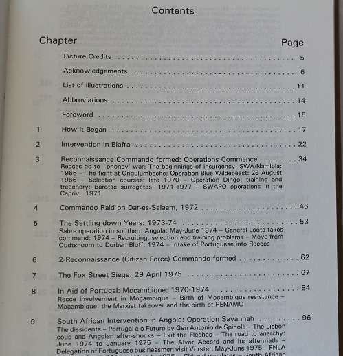 The Silent War BY Peter Stiff. South African Recce operations 1969-1994