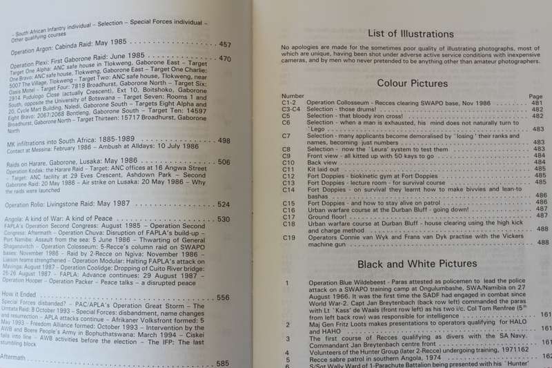 The Silent War BY Peter Stiff. South African Recce operations 1969-1994