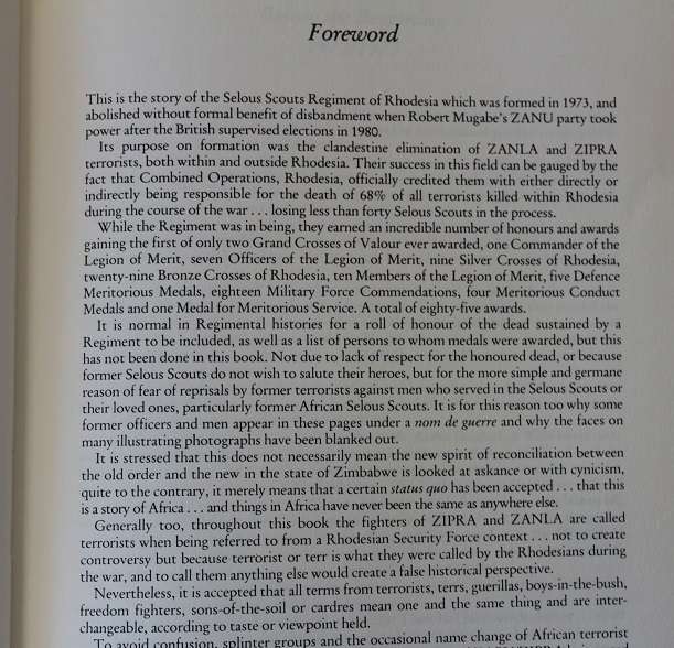 Selous Scouts Top secret war by Peter Stiff