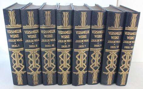 Versamelde Werke J.H.H. DE Waal volumes 1-8