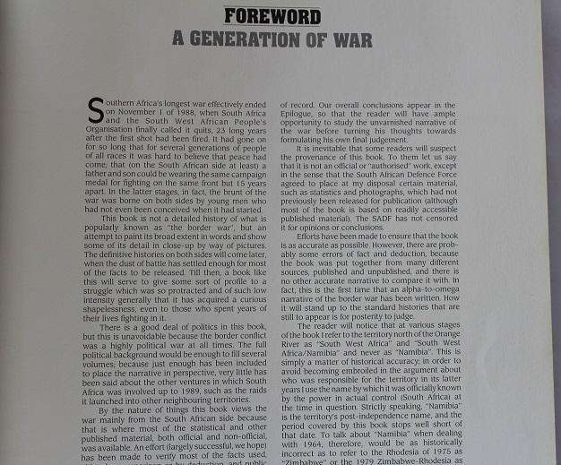 South Afric's Border War 1966-1989 by Willem Steenkamp