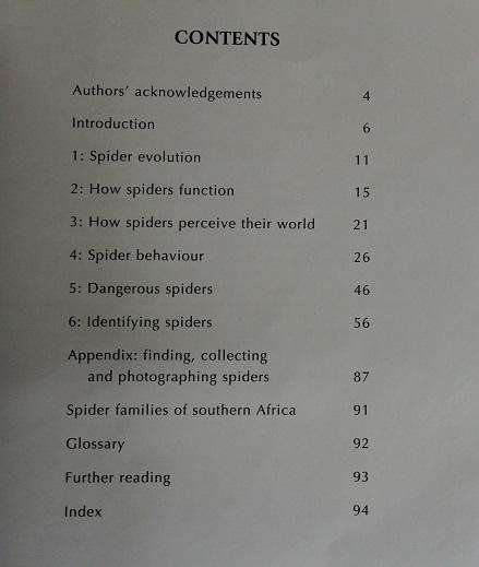 Spiders of Southern Africa by Astri & John Leroy