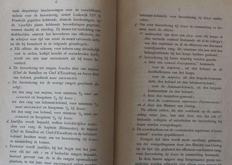 Over het bevorderen van officieren door H.E. Kleijn. 1879