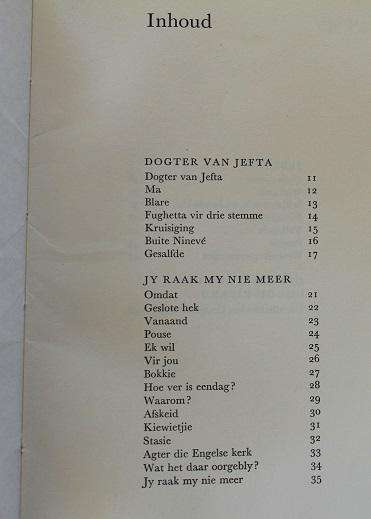 Dogter van Jefta deur Antjie Krog