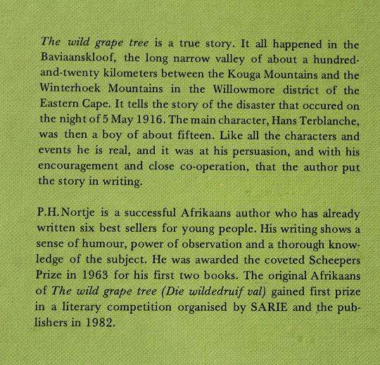 The wild grape tree by P.H. Nortje