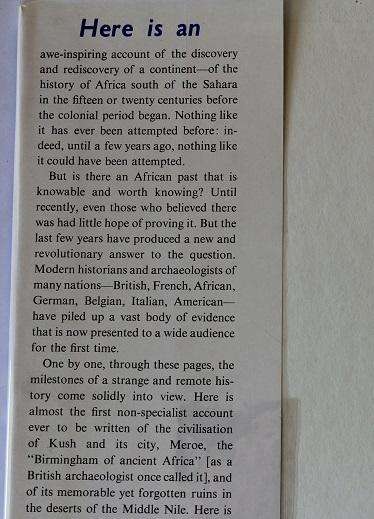 Old Africa rediscovered by Basil Davidson