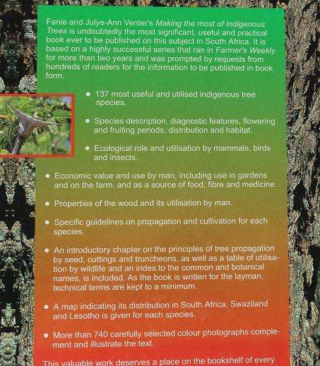 Making the most of Indigenous Trees by Fanie & Julye-Ann Venter