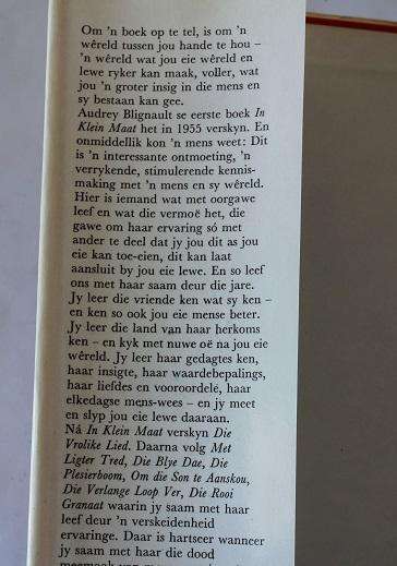 Die Wind van die See af deur Audrey Blignault