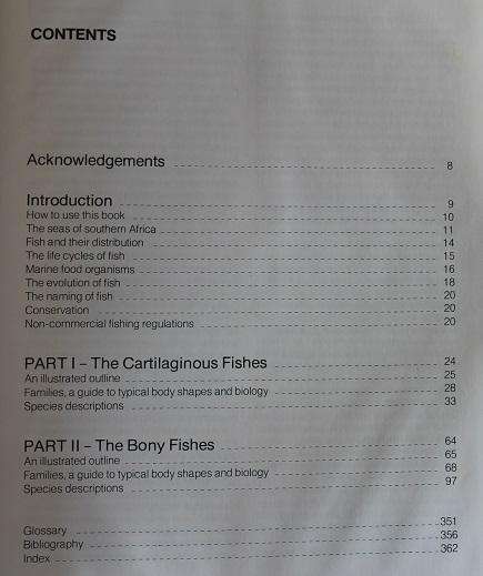 A guide to common sea fishes of Southern Africa by Rudy van der Elst