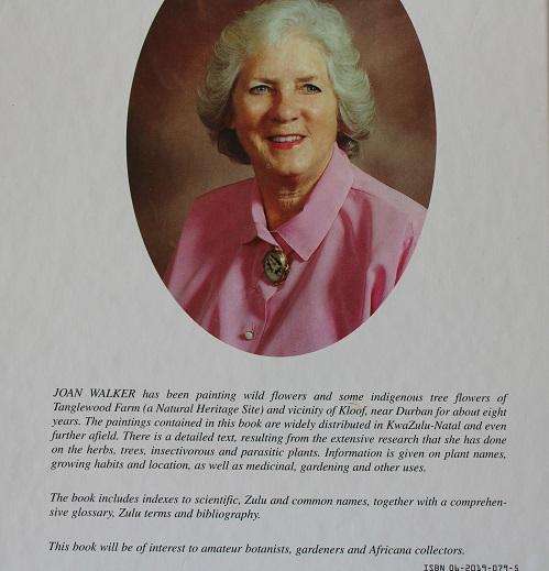 Wild Flowers of Kwazulu-Natal by Joan Walker. Signed copy !!