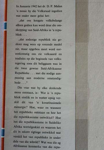 Republieke en Republikeine deur Jan J. van Rooyen