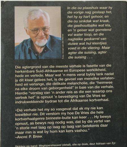 Tot verhaal kom deur Abraham H. de Vries