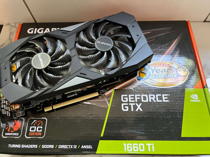Gigabyte GeForce GTX 1660 Ti OC 6GB Graphics Card