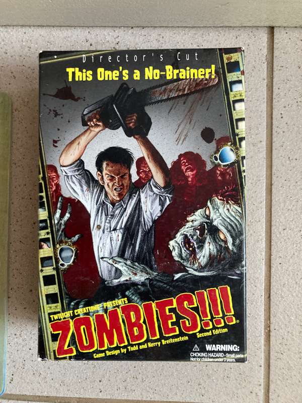 Betrayal at House on the Hill & Zombies!!! board games
