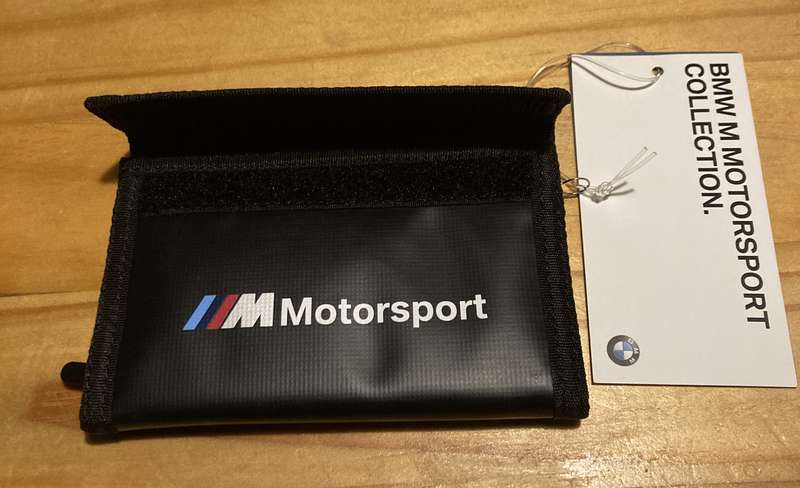 BMW Genuine Black M Motorsport Nylon Wallet
