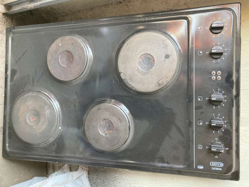 Defy Gemini Double Door Oven + Stove Top