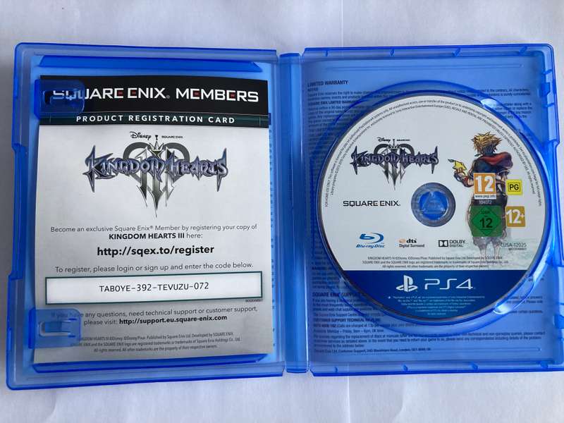 Kingdom Hearts 3 - PS4