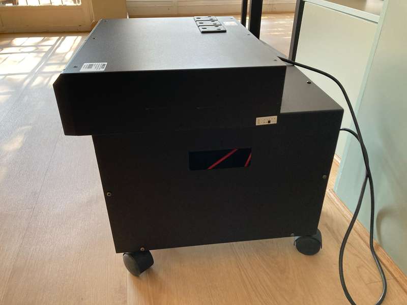 Mecer 1200VA 720W 12V Inverter + Battery Metal Trolley Box