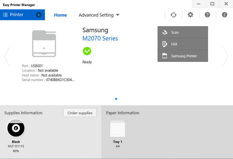 Samsung Xpress M2070FW