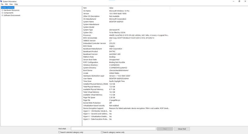 Intel i5 Desktop PC