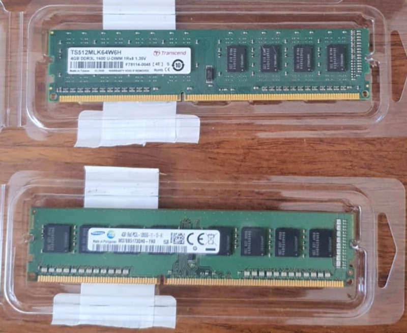 4gb ddr3l ram