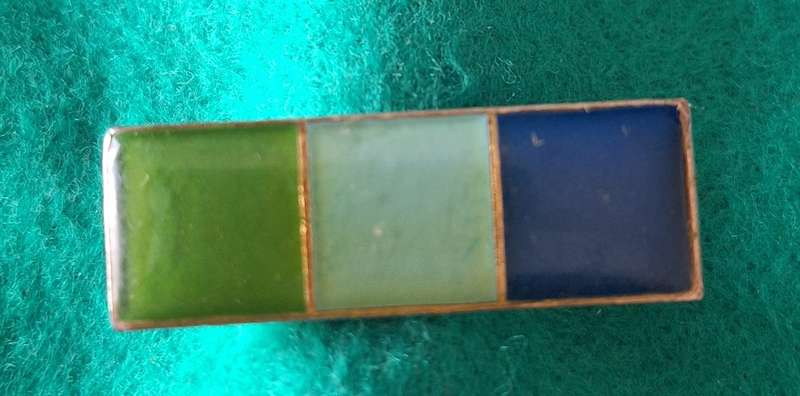 SADF - ORIGINAL SIGNAL CORPS BERET BAR / BALKIE - PINS INTACT
