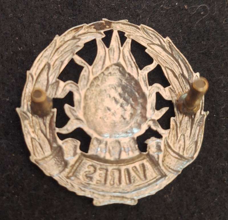 REGIMENT BOLAND BADGE -  SCREWS INTACT