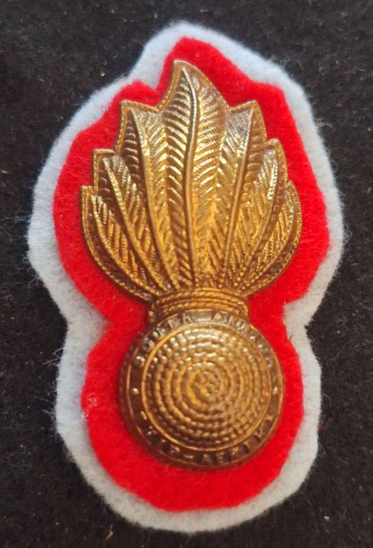 SADF GILDING ANTI AIRCRAFT BERET/COLLAR BADGE - LUGS INTACT