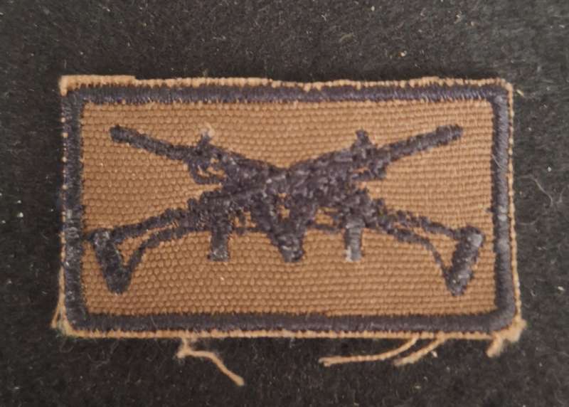 SWATF - 1st CLASS SHOTTIST NUTRIA BREAST BADGE  - UNUSED