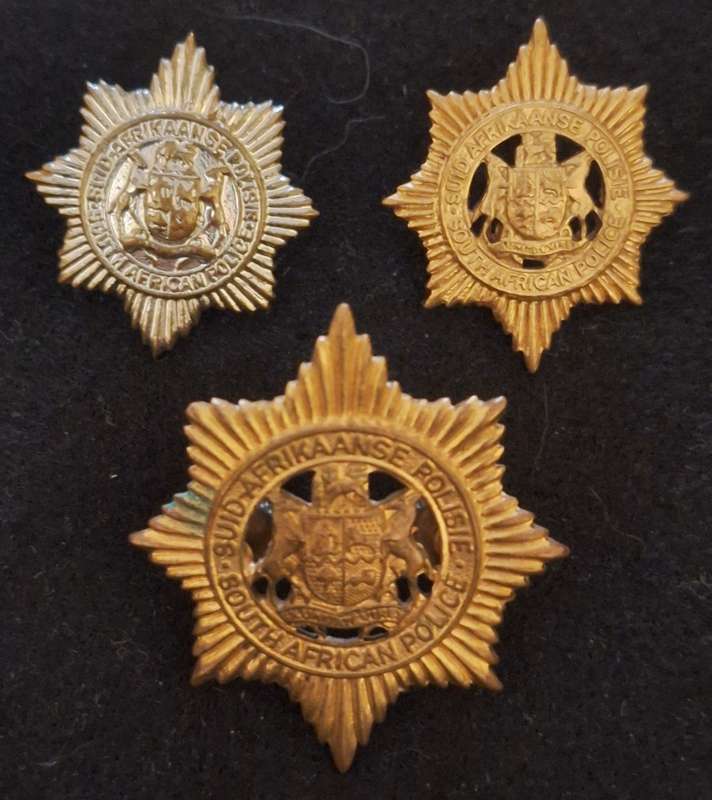 LAW ENFORCEMENT (PRE 1994) BADGE LOT - PINS / SCREWS INTACT