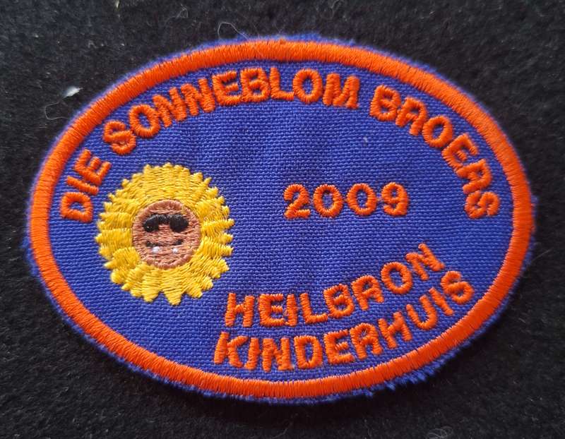 SOUTH AFRICAN BIKER PATCH (UNWORN) GLUE STAINS ON REAR