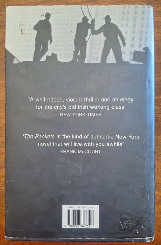 THE RACKETS - THOMAS KELLY - 374 PAGES HARD COVER (22,4 X 14.5CM)