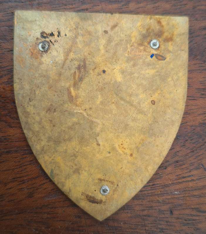 SADF - TSC / TDK TRAINING CENTRE METAL SHOULDER FLASH  -  @@@ NO PINS @@@