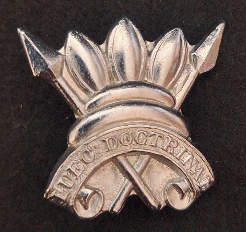 SADF - 111 BATALLION COLLAR BADGE - PINS INTACT
