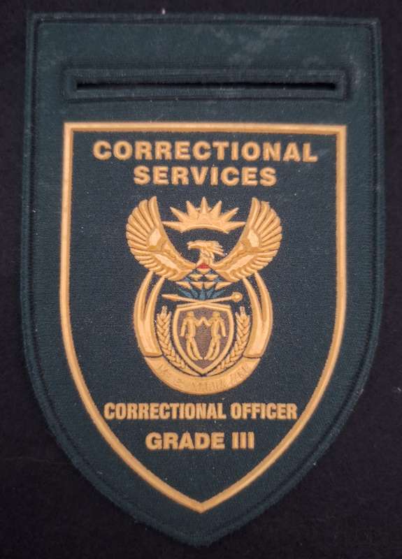 CORRECTIONAL SERVICES SHOULDER FLASH