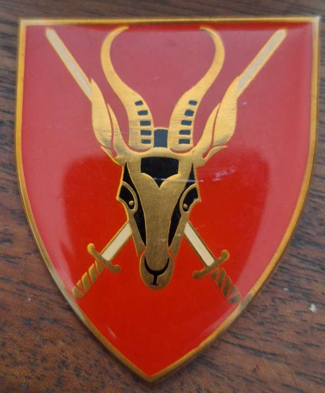 SADF - CHIEFF OF THE ARMY SHOULDER FLASH - 1 PIN