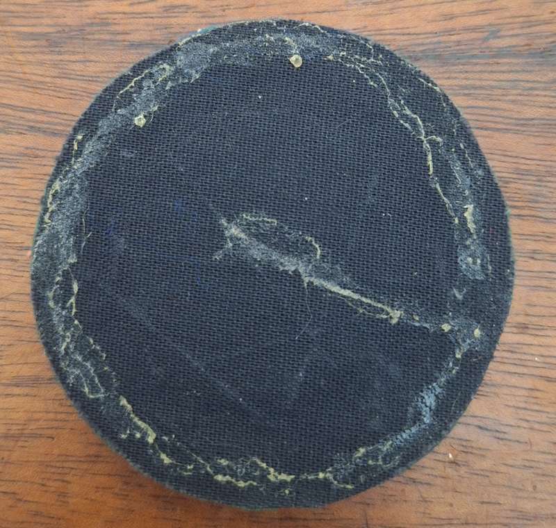 EX HOMELAND - KWAZULU POLICE OFFICERS CAP BADGE - BULLION WIRE