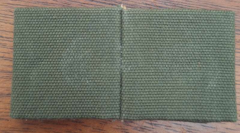UNKNOWN SLIP ON CLOTH SHOULDER TITLE (SINGLE)