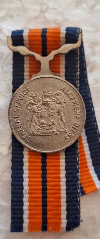 SADF MINIATURE GENERAL SERVICE MEDAL