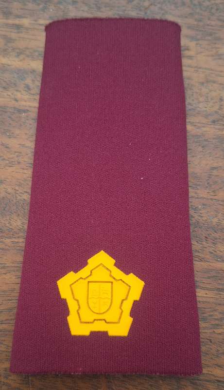 SADF  MEDICAL SERVICES SINGLE MAJOR RANK SLIP ON.