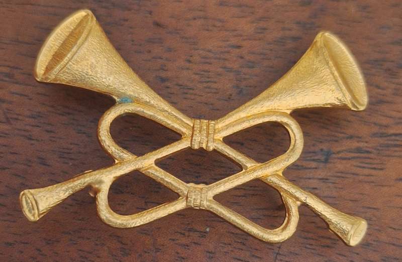 SADF GILDING TRUMPETER - PINS INTACT