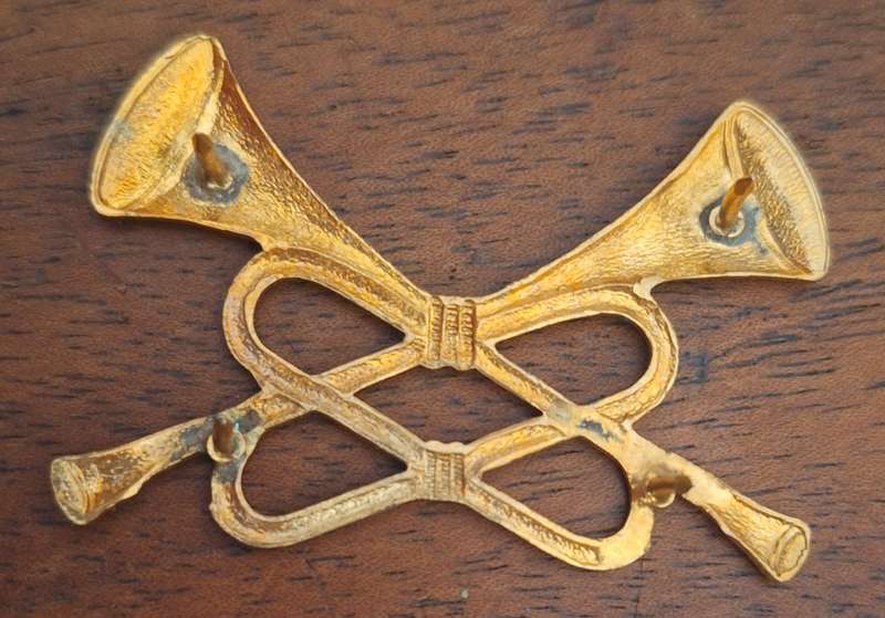 SADF GILDING TRUMPETER - PINS INTACT