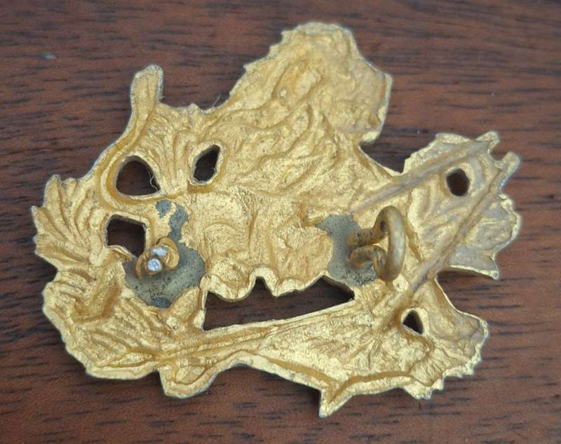 RHODESIA BSAP CAP BADGE --- 1 LUG ---  ALLUMINIUM